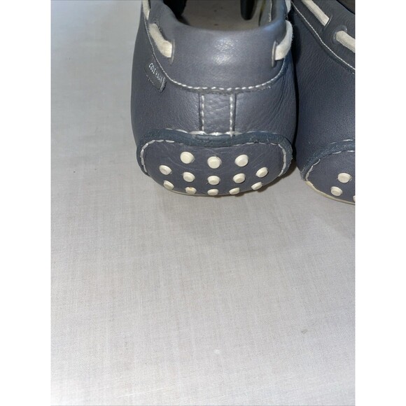Cole Haan Grand O’s Men’s Driving Mocs Size 13 M Gray Leather Going Out Party - Picture 11 of 12